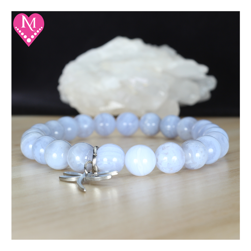 Blue Lace Agate Bracelet