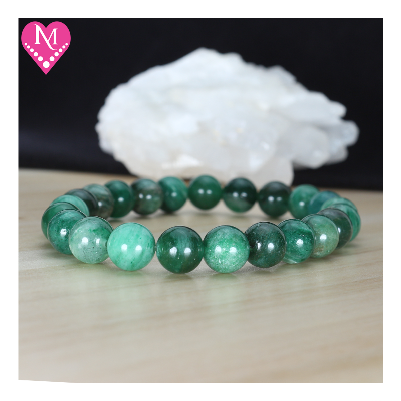 Fuschite / Green Mica Bracelet