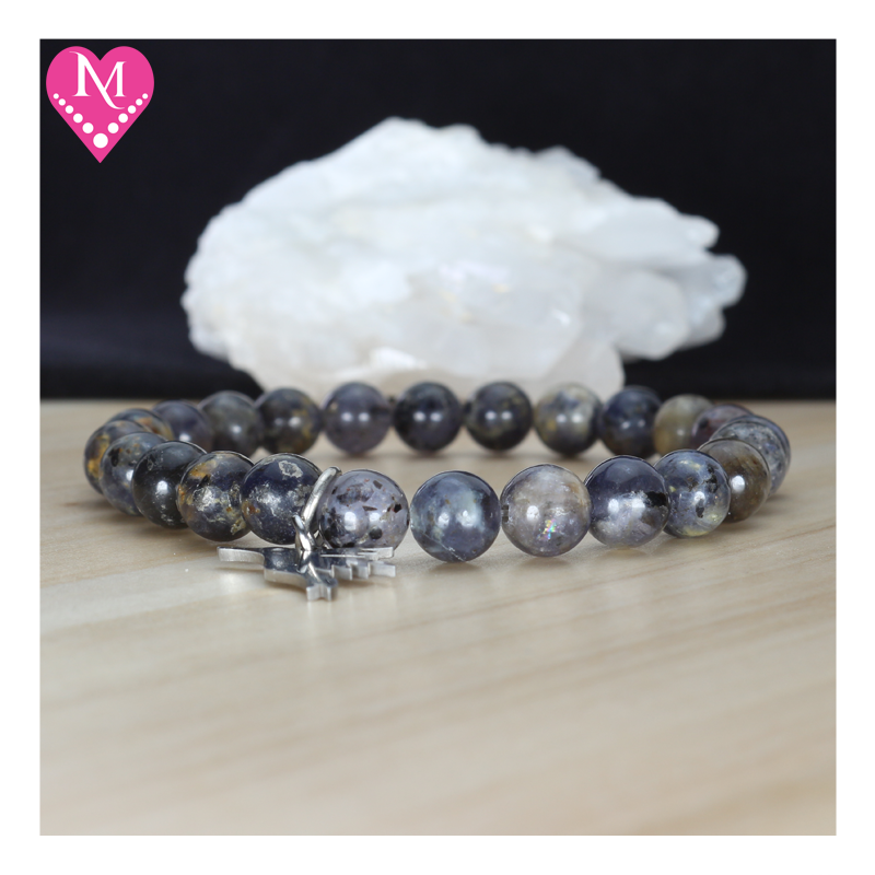 Natural Iolite Bracelet