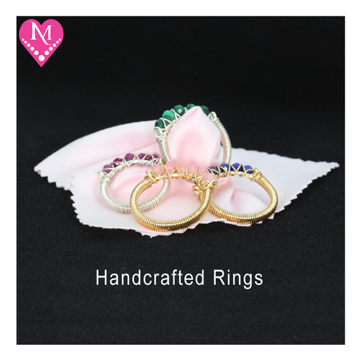 Multi-Stones Round Wound Rings